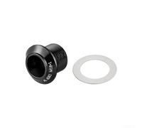 for sram for dub Crank Cap Removal Tool Kit - Aluminium Alloy Extractor for Bottom Bracket for service - Black Red Gold Silver Options for Mountain Road Bikes 25mm(A-Black)