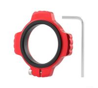 For SRAM For DUB Crank Sprocket Adjuster Washer Kit - 7075 Aluminum Preload Ring & Screws, 48.3mm x 29mm Axle, 7.4-11.7mm Thickness, 20g, for XX1/Eagle/X01 For DUB(red)