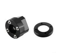 for sram for dub Crankset Side Cover Tool 29x23mm Compact for | aluminum alloy, CNC finished, anodized black, fits for sram for dub, prevents damage(type A)