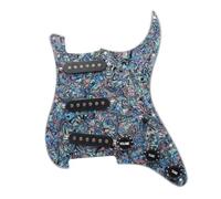 For ST 3 Single Coil Pickups Loaded Electric Guitar Pickguard Pickup(Pearl A)