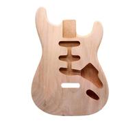For ST Body One Piece Peach Core Electric Guitar DIY Guitar Professional Modified Body Semi-finished Electric Guitar Neck