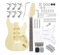 For ST Electric Guitar 22-fret DIY Assembled Full Set Of Electric Guitar Hand-assembled Guitar For Beginners To Play