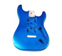 For ST Electric Guitar Body DIY Guitar Semi-finished Product Modified Body Metal Blue Instrument Guitar Barrel