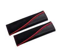 For ST LINE STLINE For Focus Mk3 Mk4 For Mustang 2Pcs Leather Car Safety Belt Cover Shoulder Protector Pads Front Bumper Grille
