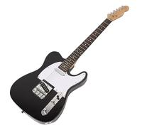 For ST Series Electric Guitar, Electric Guitar Rosewood Fingerboard Versatile Tonal Performance For Beginner (Black)