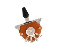 For ST/SQ Electric Guitar Converter Three-position Four-position Five-position Tone Shifter Converter Guitar Parts(3,Three-color cap)