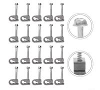 For Starlink Cable Organization Clips 20 Piece Kit with Mounting Screws