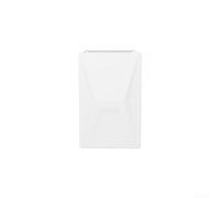 for starlink for Gen 3 Silicone Case - Anti-Slip Drop-Proof Protective Shell with Carabiner Hole for RV Travel Backpack Mount - Outdoor Gear 24.45 Inch(white)