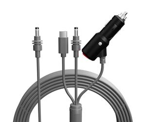 for starlink for mini 3-in-1 Power Cable USB C to DC Extension Cord with PD Chip for Satellite Dish Outdoor Use 1m Black(5 meters)