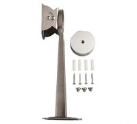 for starlink for mini Mounting Bracket Adjustable Angle Alloy Wall Kit Heavy Duty Stainless Steel Joint for Stable Installation Outdoor Use White 250x55mm(1 set)