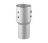 for Starlink Gen2/Gen3 Compatible Mast Reducer Pipe Adapter, Aluminum Construction for 0.8-2 Inch Round Pole, Outdoor Pole Mount with Screws