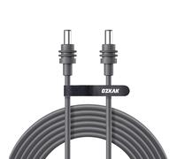 for Starlink Mini Cable 18AWG DC5521 Male to Male Power Cable with Waterproof Connector, -30°C to 90°C for Outdoor, RV & Camping, 10M