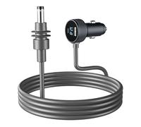 for Starlink Mini Cable 9.8FT, Starlink Mini Car Charger DC Power Cable, 12V-24V Cigarette Lighter Adapter 3-in-1 with Voltmeter Waterproof for Car and Trucks (3M/9.8FT)