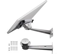 For Starlink Mini V4 Mount, 360° Adjustable Wall-Mounted Stainless Steel Bracket For Starlink For Mini V4 Internet Kit Satellite