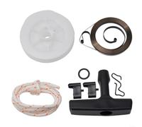 for Starter Pulley -Spring Kit -with Rope for 034 036 044 MS340 MS360 | Recoil- for Starter Rebuild -Kit Rewind- Spring Pulley Assembly Starter Rope Handle Pawl