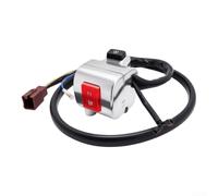 For, Starter Switch For, Honda VT1100 Shadow For Spirit Metal | Start Stop Switch For Honda VT1100 Shadow 1100 For ACE-Sabre Metal Black Easy Installation Precision Performance