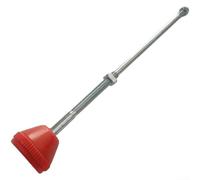 For Stationary Exercise Bike Brake Lever Knob Assembly Compatible with Common Frame Interfaces and Standard Adjustment Threads (Red)