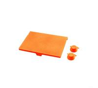 For Steam Deck Case Set Featuring Scratch Resistant Hard Shell And Tactile Texture For Stable Grip In Various Hand Positions(Orange)