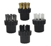 For Steam Mop Brush Head Replacement Set for Efficient Cleaning of Tile, Carpet and Upholstery Compatible with Most For Steam Cleaners (A)