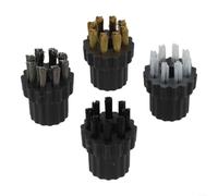 for Steam Mop Brush Heads 4-Pack Brass Soft Replacement for Steam(A)