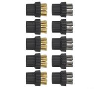 for Steam Mop Brush Heads 4pcs Brass Soft Replacement for Steam(B)