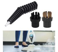 for Steam Mop Nozzle Connector Replacement Brush for Easy Leak-Resistant Stainless Steel Construction - Install/Replace Abs Seal Set (Brass Nylon) for X5 Head Mops Steam