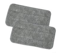 for steam mop Pads 2pcs, Washable Microfibre Cleaning Cloth Replacement for Floor Scrubber, Reusable Mopping Pad for Hard for surface Tile Laminate Deep Polish