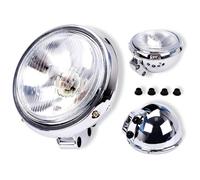For Steed VLX 400 VLX 600 For Magna 250 750 For Shadow 600 Motorcycle Headlight Universal DC 12V Headlamp Chrome Running Light motorcycle front headlight