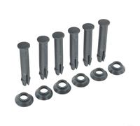 For Steel For Pro Pool Frame Replacement Pin and Gasket Kit Fits P61783 P61911 P61817 Round Pool Sizes 305 cm and 366 cm Manufactured in 2018 (6sets)