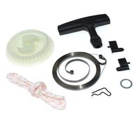 for Stihl 017 018 019T 020 020T 021 023 025 MS170 MS171 MS180 MS181 MS190 MS190T MS191 MS191T MS200 MS200T MS210 MS211 MS230 MS250 Chainsaw Starter Repair Kit: Handle Rope Pulley Rewind Spring Pawl