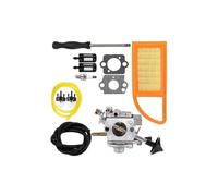 For Stihl BR500 BR550 BR600 Backpack Blower Leaf Blower Carburetor Air Filter Fuel Filter Fuel Line Gaskets Kit