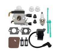 For Stihl FS38 FS45 FS45C FS46C FS55 FS55R FS55RC Trimmer Weeder Carburetor Ignition Coil Fuel Filters Air Filter Kit GNITRIMS