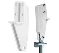 For Storm Door Closer - 2 Piece Replacement Hardware, Door Jam Repair On Screen, Durable ABS Support Base | Reinforced Part For Home, Appar