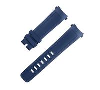 for strap family fluoro rubber watchband 2 styles curved end 22mm quick release watch band Origin China
