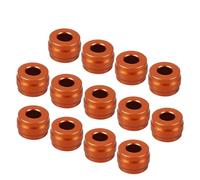 For Street For Glide For Road For For Special Primary Cover Bolt Decorative Trim Ring Screw Assortment(Orange)