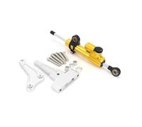 For STREET TRIPLE 1200RS 1200 RS For Street Triple 765R 765RS 765 R Motorcycle Steering Stabilize Damper Bracket Mount Motorbike Stabilizer(1 Set -color -08)