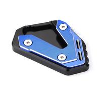For SU&ZU&KI 1000 GSXR1000 GSX-R1000R Gsxr 1000 R Motorcycle Accessories Kickstand Extension Foot Side Stand Enlarger Plate Pad(NO LOGO BlueBlack)