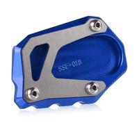 For SU&ZU&KI 1050/XT 1000/XT GSX-S1000F V-STROM 1000XT Motorcycle CNC Foot Side Stand Enlarger Plate Kickstand Foot Shelf(Blue-2)