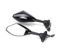 For Su&zu&ki GSX250R GSXR125 GSXR150 GSXR600/750 GSX1300R Racing Rearview Mirrors With Turn Signals(Carbon-Smoke)
