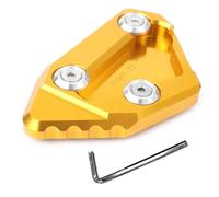 For Su&zu&ki GSXR1000 GSX-R1000 GSXR 1000 2009-2017 Motorcycle CNC Kickstand Foot Side Stand Extension Enlarge Pad Support Plate(Gold-3)