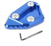 For Su&zu&ki GSXR1000 GSX-R1000 GSXR 1000 2009-2017 Motorcycle CNC Kickstand Foot Side Stand Extension Enlarge Pad Support Plate(Blue-2)