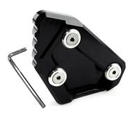 For Su&zu&ki GSXR1000 GSX-R1000 GSXR 1000 2009-2017 Motorcycle CNC Kickstand Foot Side Stand Extension Enlarge Pad Support Plate(Black-1)