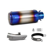 For SU&ZUKI GSXR1000 GSX-R1000 GSX1000R 2012-2022 Years Motorcycle Exhaust Slip On Line Adapter Middle Pipe With Project Muffler(Style J)