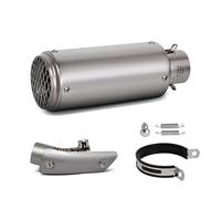 For SU&ZUKI GSXR1000 GSX-R1000 GSX1000R 2012-2022 Years Motorcycle Exhaust Slip On Line Adapter Middle Pipe With Project Muffler(Style B)