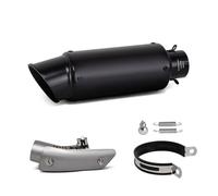 For SU&ZUKI GSXR1000 GSX-R1000 GSX1000R 2012-2022 Years Motorcycle Exhaust Slip On Line Adapter Middle Pipe With Project Muffler(Style H)