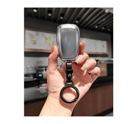 For Subaru BRZ XV SV For Forester For Legacy For Outback For Crosstrek For Impreza WRX Car Key Case Cover Protection Shell Accessories(A-grey chain 2)