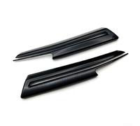 For Subaru Crosstrek and XV 2021-2023 Black ABS Front Bumper Center Hood Grill Strip Trim - Protective Automotive Exte(BLACK)