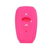 For Subaru For BRZ STI For Legacy For Forester For Crosstrek For Impreza WRX For Ascent For Outbac Key Fob Cover Silicone Rubber Case Auto Parts(Rose 1 piece)