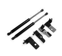 For Subaru For BRZ ZD8 Front Bonnet Gas Struts Lift Supports Rod Arms Shock Front Bonnet Gas Struts(1Set Black)