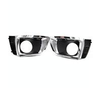 For Subaru For Forester 2014 2015 2016 Car Front Fog Light Bezel Frame Car Headlight Lens Cover(Chrome-pair)